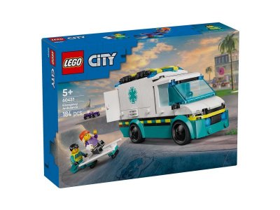 Конструктор LEGO City Машина Скорой помощи 60451 1-00448198_3