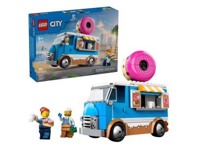 Конструктор LEGO City Фургон с пончиками 60452 1-00448199_1