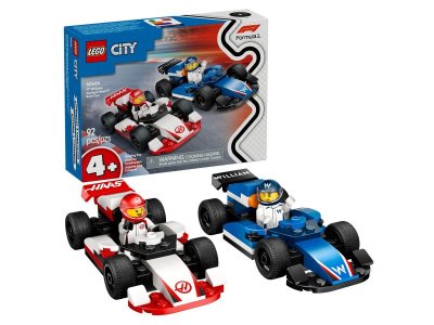 Конструктор LEGO City Машины F1 Williams Racing и Haas 60464 1-00448201_1