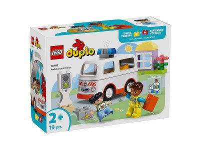 Конструктор LEGO Duplo Скорая помощь и водитель 10447 1-00448213_2