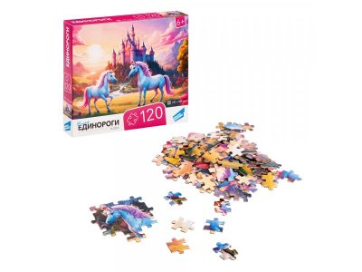 Пазл Dream Makers Милые Единороги 120 деталей 1-00449180_1