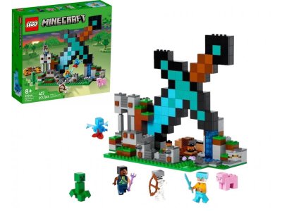 Конструктор LEGO Minecraft Застава меча 21244 1-00393713_1