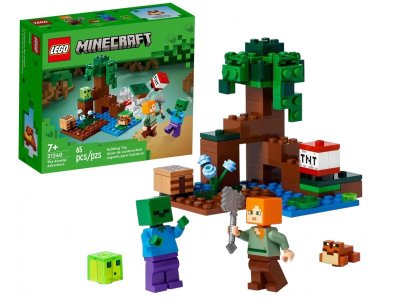 Конструктор LEGO Minecraft Болотное приключение 21240 1-00396144_1