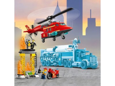 Конструктор LEGO City Fire Спасательный пожарный вертолёт 60281 1-00318943_19
