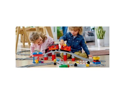 Конструктор LEGO Duplo Поезд на паровой тяге 10874 1-00225284_30
