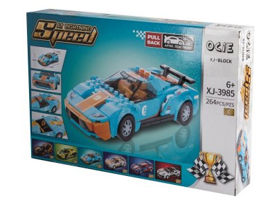 Игрушка Ocie Конструктор-машина голубая 1-00437251_6