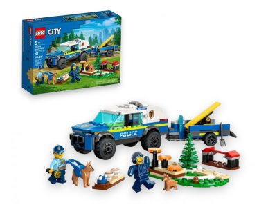 Конструктор LEGO City Дрессировка полицейской собаки на выезде 60369 1-00393731_1