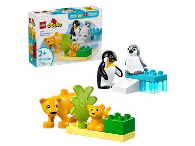 Конструктор LEGO Duplo Семейства диких животных: пингвины и львы 10442 1-00450284_1