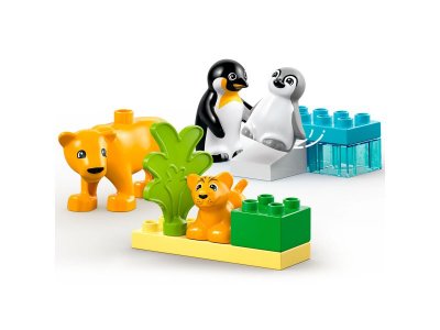 Конструктор LEGO Duplo Семейства диких животных: пингвины и львы 10442 1-00450284_8