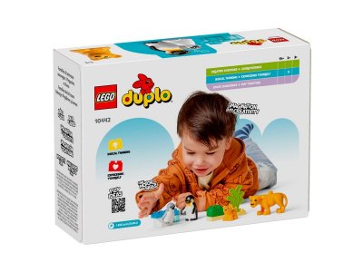 Конструктор LEGO Duplo Семейства диких животных: пингвины и львы 10442 1-00450284_9