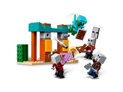 Конструктор LEGO Minecraft Пустынный патруль Илладжеров 21267 1-00450286_5