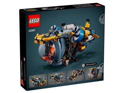 Конструктор LEGO Technic Глубоководная исследовательская подводная лодка 42201 1-00450292_11