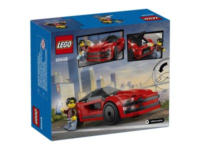 Конструктор LEGO City Красная спортивная машина 60448 1-00450295_11