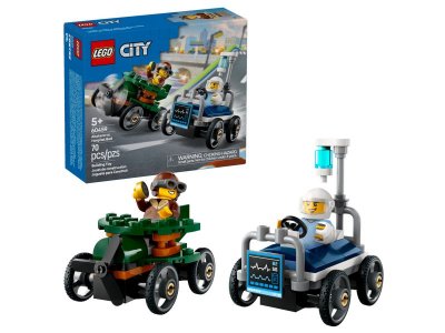 Конструктор LEGO City Самолет против медицинской кровати 60459 1-00450296_1