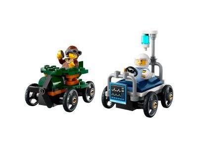 Конструктор LEGO City Самолет против медицинской кровати 60459 1-00450296_8