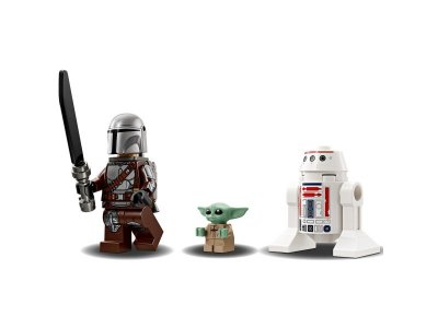 Конструктор LEGO Star Wars Звёздный истребитель N-1 Мандалорца и Грогу 75410 1-00450300_4