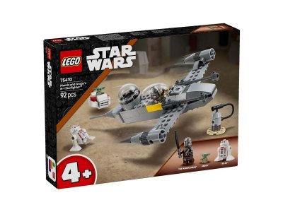 Конструктор LEGO Star Wars Звёздный истребитель N-1 Мандалорца и Грогу 75410 1-00450300_9