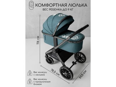 Коляска Amarobaby детская 2 в 1 Motus 1-00450664_7