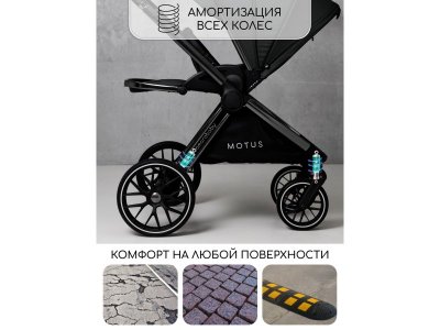 Коляска Amarobaby детская 2 в 1 Motus 1-00450666_13