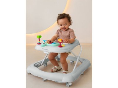 Ходунки Amarobaby детские с электронной игровой панелью First Steps 1-00450703_1