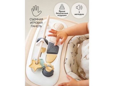 Ходунки Amarobaby детские с электронной игровой панелью Happy Steps 1-00450704_3