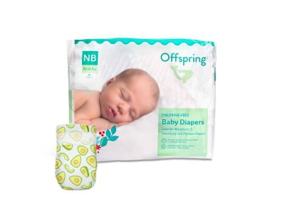 Подгузники Offspring, NB 2-4 кг, 26 шт 1-00450887_1