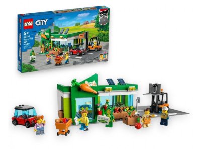 Конструктор LEGO City Продуктовый магазин 60347 1-00385479_1
