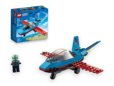 Конструктор LEGO City Great Vehicles Трюковый самолёт 60323 1-00360007_1