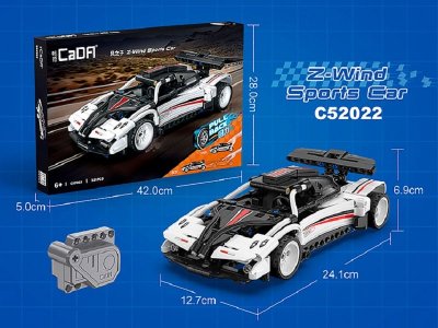 Конструктор CaDA Спорткар Z-Wind 321 дет. 1-00451206_2
