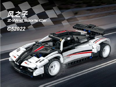 Конструктор CaDA Спорткар Z-Wind 321 дет. 1-00451206_4