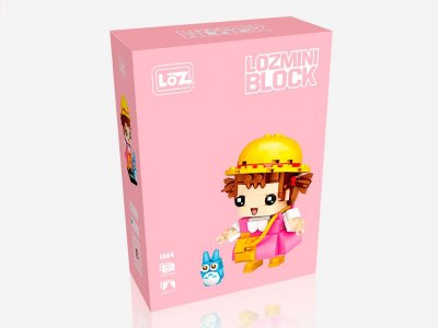 Конструктор Loz Девочка в шляпе 165 дет. 1-00451232_4
