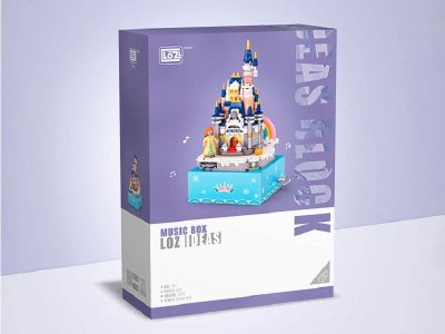 Конструктор Loz Музыкальная шкатулка Замок Принцессы 531 дет. 1-00451256_2