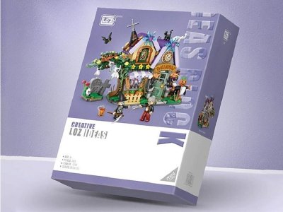 Конструктор Loz Хижина на Хэллоуин 783 дет. 1-00451273_4