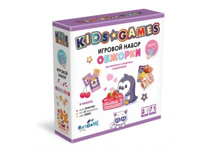 Набор игровой Origami Kids Games Обжорки 1-00451441_1