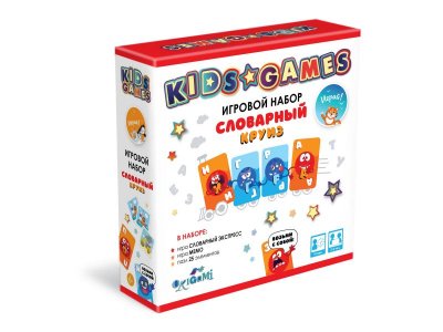 Набор игровой Origami Kids Games Словарный круиз: Словарный экспресс, мемо 1-00451442_1