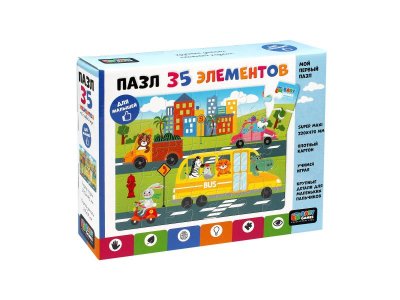 Пазл Baby Games За рулём 35 элем. 1-00451460_1