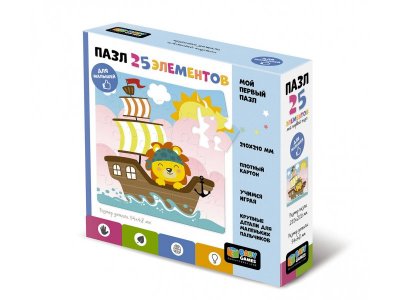 Пазл Baby Games Капитан Лев 25 элем. 1-00451461_1
