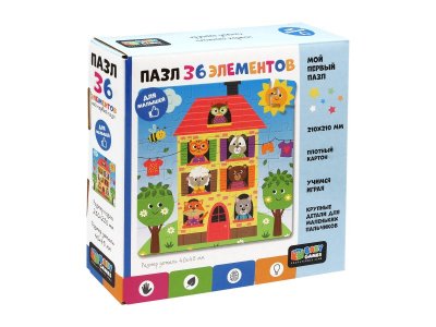 Пазл Baby Games Теремок 36 элем. 1-00451472_1