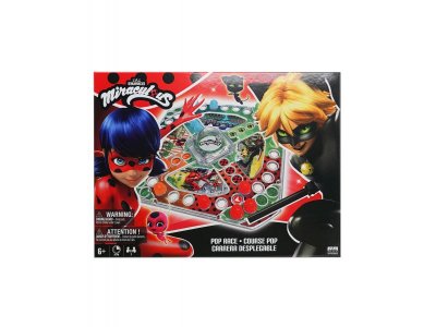 Настольная игра Miraculous Леди Баг и Супер-Кот Гонка в Париже 1-00452202_4