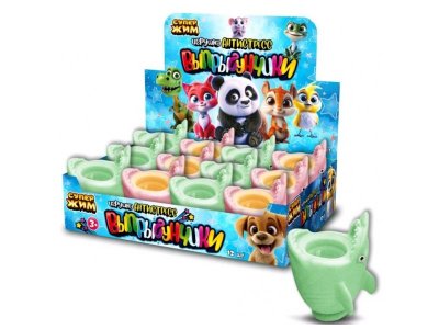 Игрушка-антистресс Супер Жим Выпрыгунчики Акула 1-00452352_1