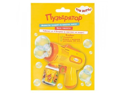 Мыльные пузыри Три Кота Пузырятор 1-00452393_8