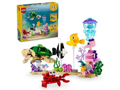 Конструктор LEGO Creator 3-in-1 Морские животные 31158 1-00452540_1