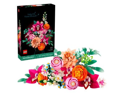 Конструктор LEGO Botanical Collection Букет красивых розовых цветов 10342 1-00452545_1