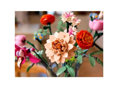 Конструктор LEGO Botanical Collection Букет красивых розовых цветов 10342 1-00452545_4
