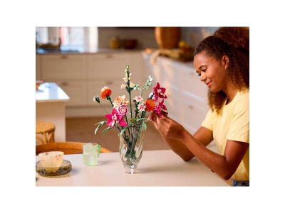 Конструктор LEGO Botanical Collection Букет красивых розовых цветов 10342 1-00452545_7