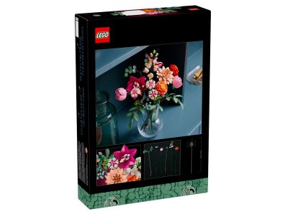 Конструктор LEGO Botanical Collection Букет красивых розовых цветов 10342 1-00452545_11