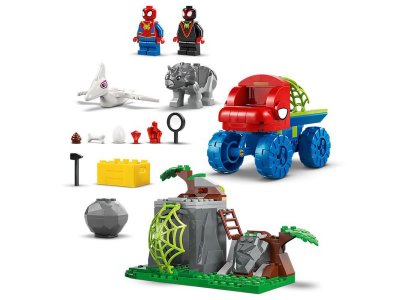 Конструктор LEGO Marvel Спасение дино-грузовика команды Человека-Паука 11199 1-00452547_9