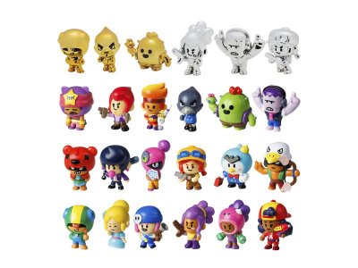 Коллекционная фигурка Brawl Stars с карточкой, 1 шт. во флоупаке 1-00449470_1