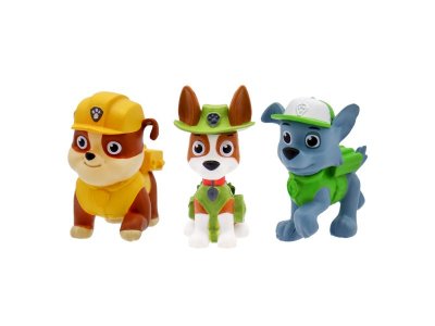 Фигурки Paw Patrol Щенячий патруль Крепыш, Трекер и Рокки 1-00449600_1