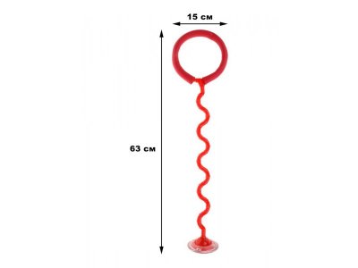 Нейроскакалка Наша Игрушка Змейка, колеса PVC со светом, 160 см 1-00329375_5